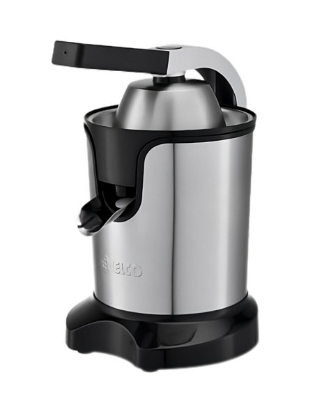 PEX-600A exprimidor Exprimidor eléctrico con brazo Negro, Acero inoxidable