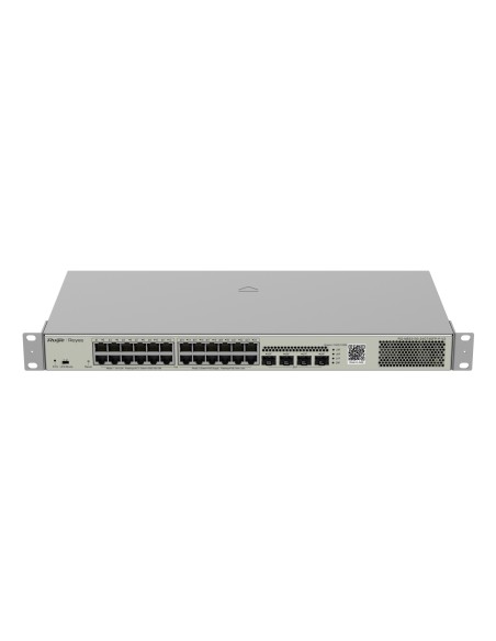 RG-NBS3100-24GT4SFP-P-V2 switch Gestionado L2 Gigabit Ethernet (10/100/1000) Energía sobre Ethernet (PoE) Metálico