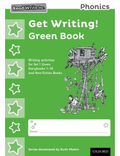 PACK 10 READ WRITE INCPHONICS GET WRITING GREEN BOOK PACK