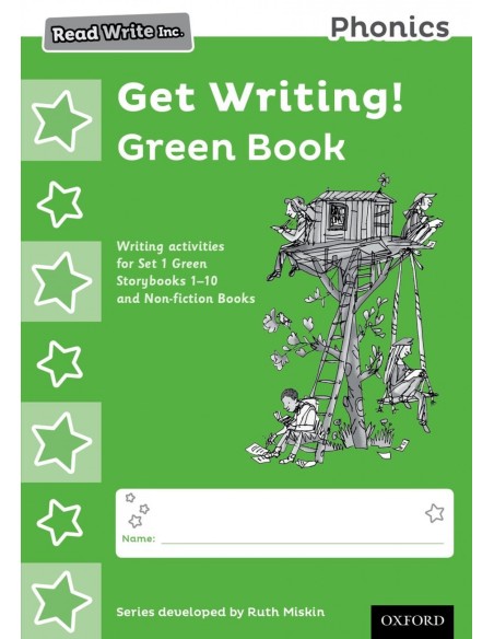 PACK 10 READ WRITE INCPHONICS GET WRITING GREEN BOOK PACK