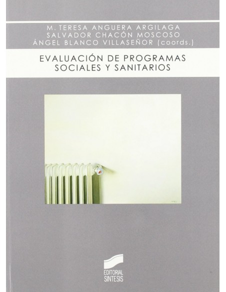 EVALUACION DE PROGRAMAS SOCIALES Y SANITARIOS