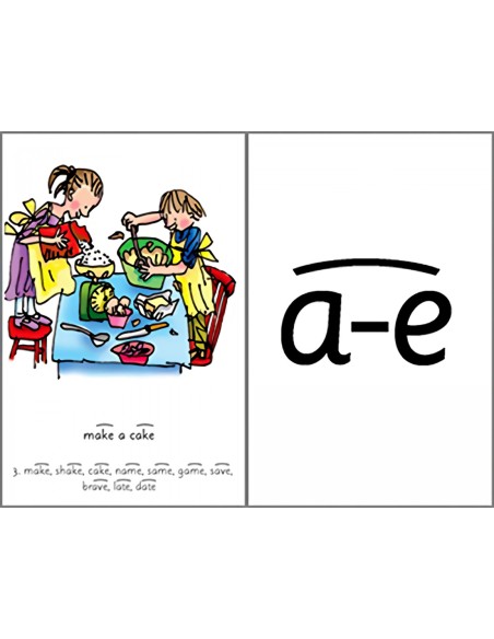 READ WRITE INCPHONICS A4 SPEED SOUNDS CARD SET 2