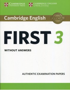 Cambridge english first 3 students book
