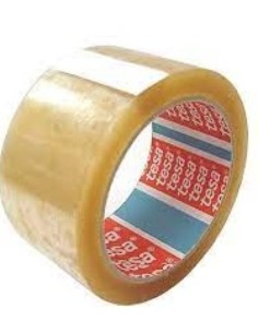 Pack 6 rollos cinta embalaje transparente tesapak 4024 66mx50mm poliolefina