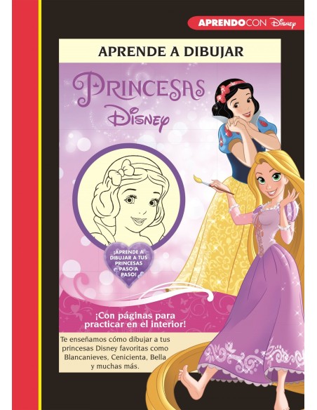Aprende a dibujar a las Princesas Disney Crea juega y aprende con Disney