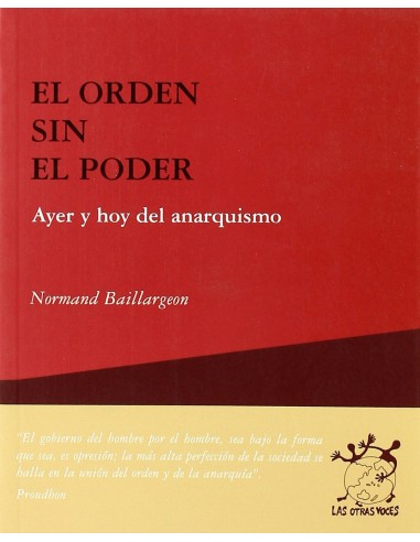 El orden sin el poder