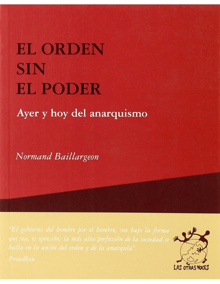 El orden sin el poder