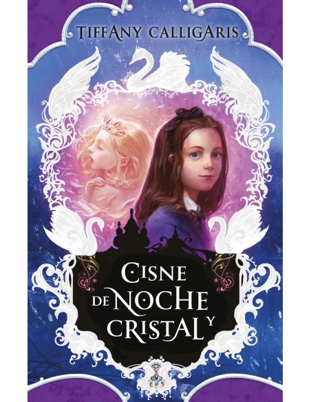 Cisne de noche y cristal