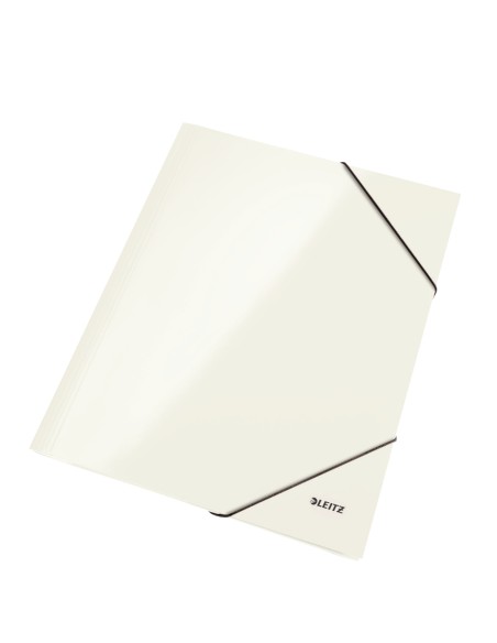 CARPETA SOLAP.LEITZ WOW CART. A4 BLANCO - Pack de 10 unidades