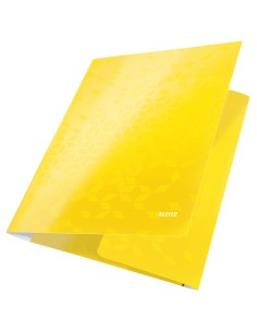 CARPETA SOLAP.LEITZ WOW CART. A4 AMARILL - Pack de 10 unidades 2