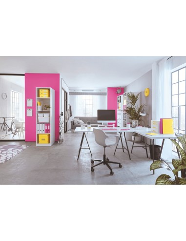 CARPETA SOLAP.LEITZ WOW CART. A4 AMARILL - Pack de 10 unidades