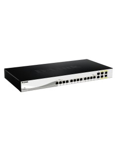 DXS-1210-16TC switch Gestionado L2 10G Ethernet (100/1000/10000) Negro
