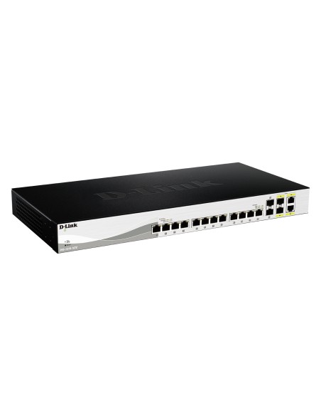 DXS-1210-16TC switch Gestionado L2 10G Ethernet (100/1000/10000) Negro