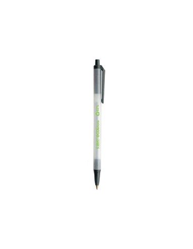 Clic Stic Negro Bolígrafo de punta retráctil con pulsador Medio