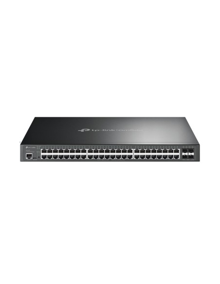 Omada SG3452XP switch Gestionado L2+ Gigabit Ethernet (10/100/1000) Energía sobre Ethernet (PoE) 1U Negro