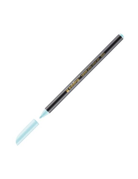 C 10 rotulador edding 1200 glitter azul pastel punta de fibra