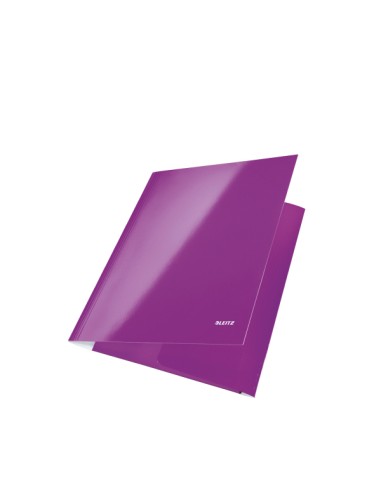 CARPETA SOLAP.LEITZ WOW CART. A4 VIOLETA - Pack de 10 unidades