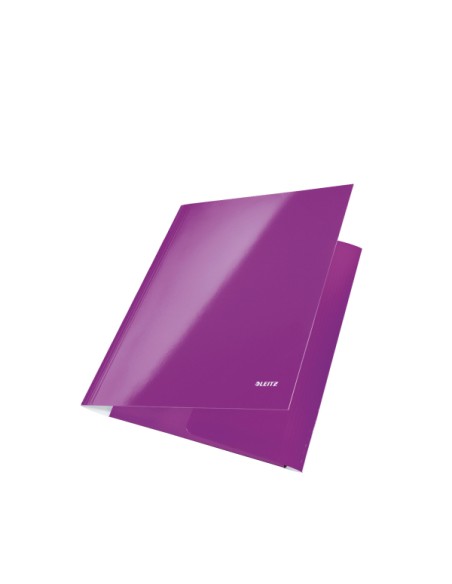 CARPETA SOLAP.LEITZ WOW CART. A4 VIOLETA - Pack de 10 unidades