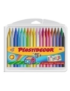 CERAS PLASTIDECOR ESTUCHE DE 36