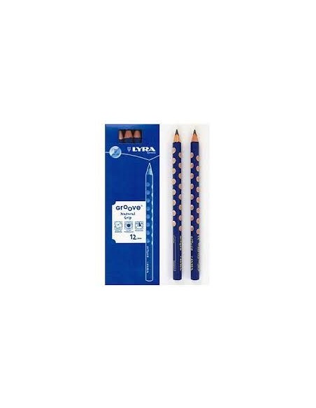 C 12 lapiz de grafito lyra groove jumbo b mina 10mm triangular y ergonomico C 12 lapiz de grafito lyra groove jumbo b mina 10mm triangular y ergonomico