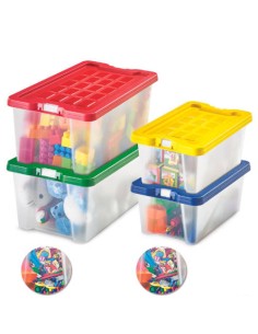 CAJA MULTIUSO POLIPROPILENO FORMATO 9,2 LITROS 371X226X160 MM. GRANDE FAIBO 883