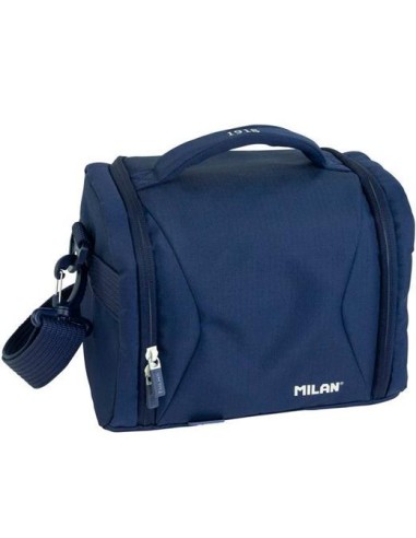 MILAN BOLSA ISOTÉRMICA PORTA ALIMENTOS GRAN CAPACIDAD 5L SERIE 1918 AZUL MARINO