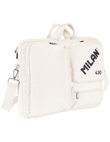 MILAN MALETÍN PARA PORTÁTIL 17 COLECCIÓN 430 SINCE 1918 BEIGE