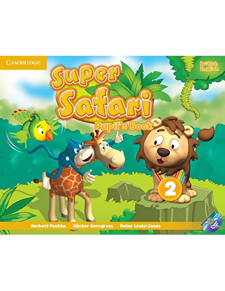 Super safari 2 pupils book 4 anos dvd