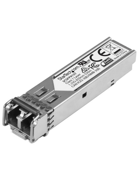 Módulo Transceptor SFP Compatible con 3CSFP91 de HPE - 1000BASE-SX - Fibra Multimodo (MMF) 1 GbE - SFP Ethernet Gigabit 1Gb - L