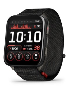 Venu X1 5,08 cm (2") AMOLED Digital 448 x 486 Pixeles Pantalla táctil Negro Wifi GPS (satélite)