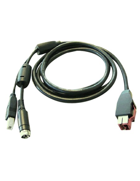 Cable en Y con alim. USB