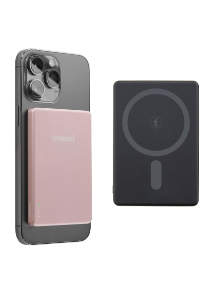 MW5000 Batería Externa Magnética 5000 mAh  Compatible con MagSafe, Carga Inalámbrica 15W, USB-C PD 20W, Delgada y Compacta  Pr