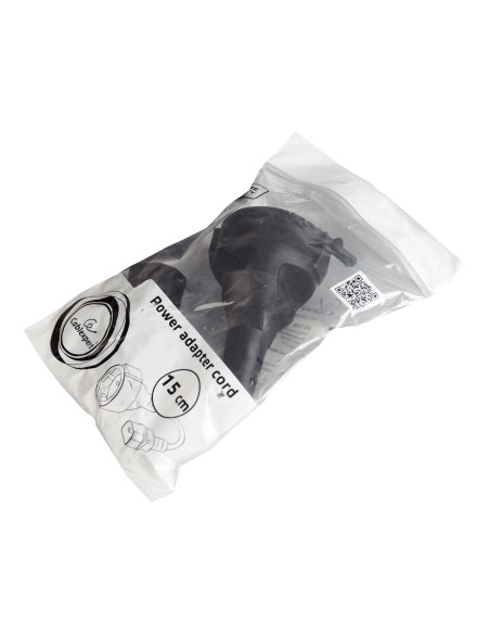 PC-SFC14M-01 cable de transmisión Negro 0,15 m C14 acoplador