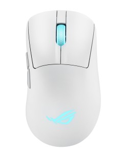 ROG Keris II Origin WHT ratón Juego mano derecha RF Wireless + Bluetooth + USB Type-A Óptico 42000 DPI
