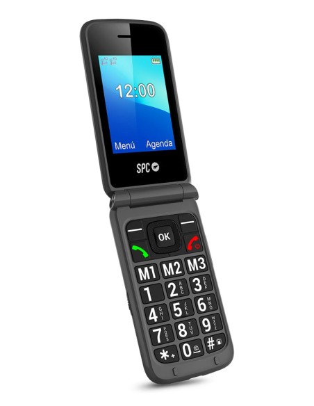 Stella 3 6,1 cm (2.4") 107 g Gris Teléfono para personas mayores