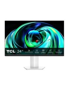 24G54 pantalla para PC 60,5 cm (23.8") 1920 x 1080 Pixeles Full HD QLED Blanco