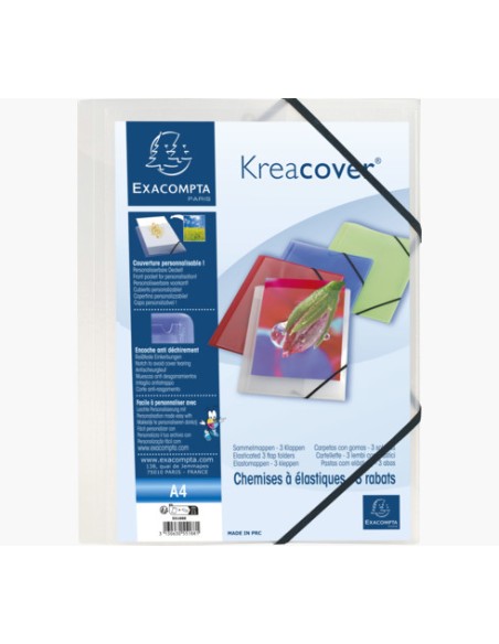 55188E carpeta Polipropileno (PP) A4 55188E - Pack de 25 unidades