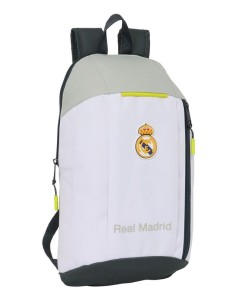 MINI MOCHILA CREMALLERA VERTICAL REAL MADRID EQUIP 25 26 22x39x10cm