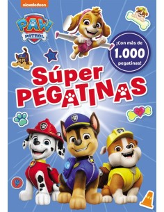 Paw Patrol Patrulla Canina Actividades Super pegatinas Con mas de 1000 pegatinas