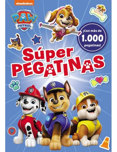 Paw Patrol Patrulla Canina Actividades Super pegatinas Con mas de 1000 pegatinas