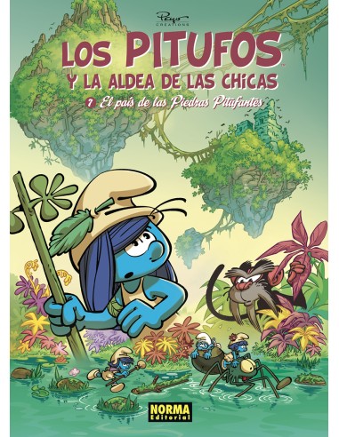 LOS PITUFOS Y LA ALDEA DE LAS CHICAS 7 EL PAIS DE LAS PIEDRAS PITUFANTES