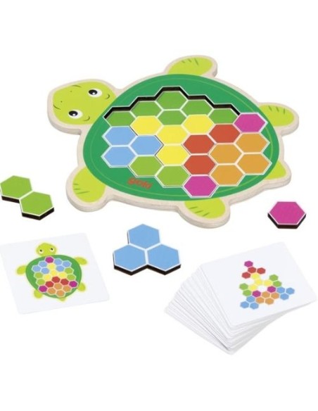 JUEGO DE PUZZLE TORTUGA ROSY 41 PIEZAS
