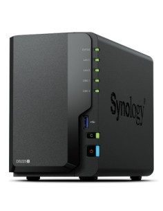 DS225+ 2 Bay NAS Escritorio Intel® Celeron® J4125 2 GB DDR4 Synology DSM Negro
