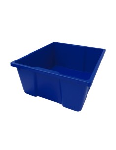 CAJON ALTO S/TAPA 37X31X14.8CM AZUL FAIBO 888-07