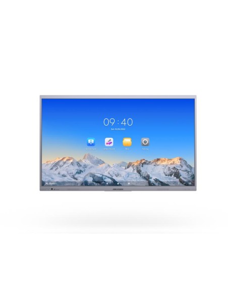 Ultra Series DS-D5C65RB/A Panel plano interactivo 165,1 cm (65") LED Wifi 400 cd / m² 4K Ultra HD Gris Pantalla táctil Procesado