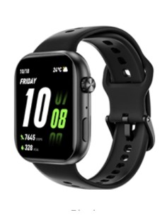 InfoWear Watch 2i 4,7 cm (1.85") AMOLED 49.7 mm Digital 390 x 450 Pixeles Pantalla táctil Negro