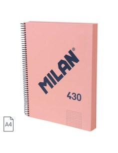 57143E120P cuaderno y block A4 120 hojas Rosa
