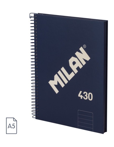 57152E80SNCB cuaderno y block A5 80 hojas Azul