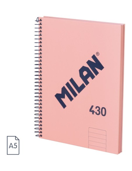 57152E80SNCP cuaderno y block A5 80 hojas Rosa