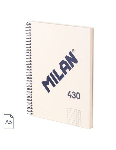 57153E80SNCBG cuaderno y block A5 80 hojas Beige
